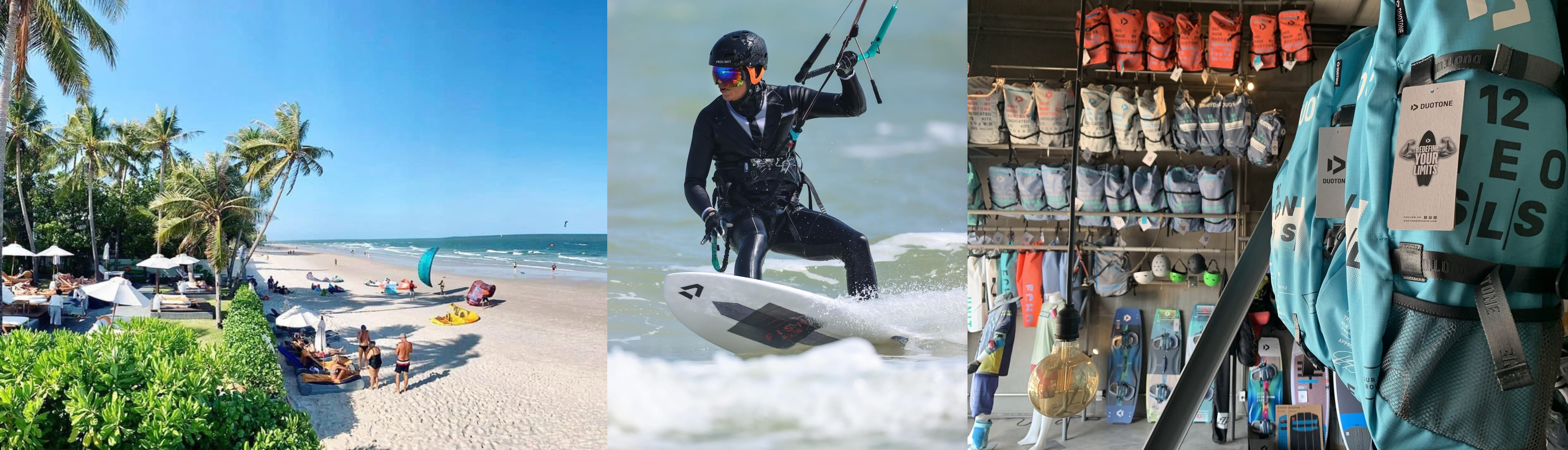 Kitesurfing in Hua Hin Thailand