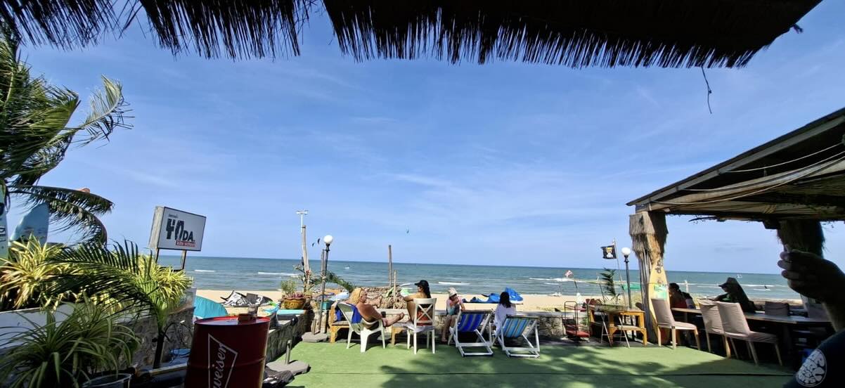 Yoda Kite School , Pak Nam Pran , Pranburi, Thailand